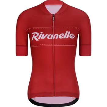 cyklistický dres RIVANELLE Cyklistický dres s krátkým rukávem - GEAR UP - červená