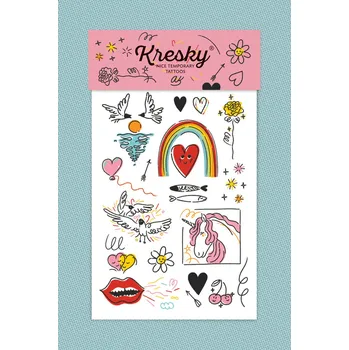 Odstranitelné tetování Tetovačky - Kresky Kresky: Láskavé