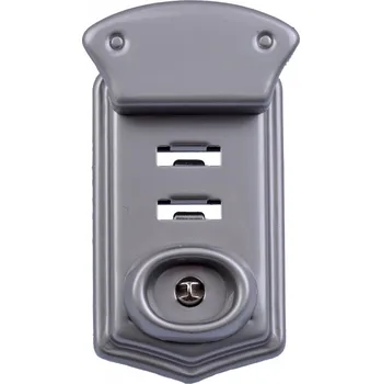 Zámek na kolo Polohovací zámek na aktovku 1692 matný stříbrný