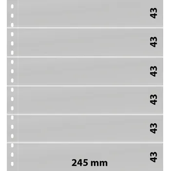 Obal pro sběratelský předmět Lindner OMNIA listy - 6 kapes Varianta: bílá, Velikost balení: 1 ks