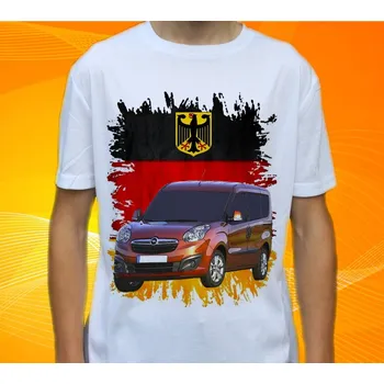 Pánské tričko tričko Opel Combo II L (Trička s motivy aut)