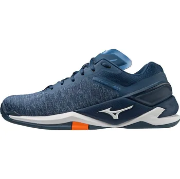 Dámská sálová obuv Unisex halová obuv Mizuno WAVE STEALTH NEO / Dark Denim / White / Blue Jasper Velikost: 51.0/15.0