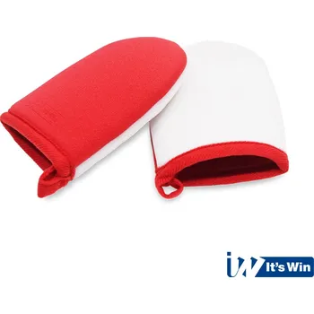 Autokosmetika It's Win It's Win WINC-208 mikrovláknová rukavica, červeno biela