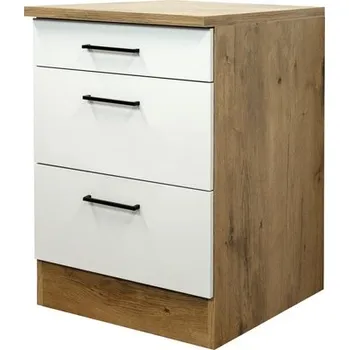 Kuchyňská skříňka Kuchyňská skříňka spodní se šuplíky Flex Well Vintea šířka 60 cm magnólie matná