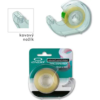 Odvíječ lepicí pásky Concorde 18 mm x 33 m, Praktik A65460