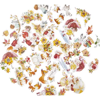 Umělecký papír Papírové výseky dpCraft - Podzim sada 50 ks