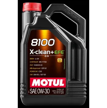 Motorový olej MOTUL Motorový olej 8100 X-CLEAN+ EFE 0w30 5L MOTUL 111678