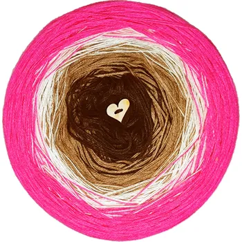 Příze Duhové klubíčko d3007 Délka návinu/Hmotnost: 1000 m/200 g