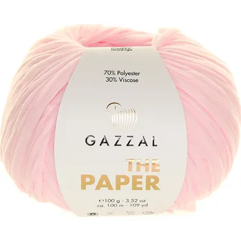 Příze Gazzal The Paper 3955 světle růžová