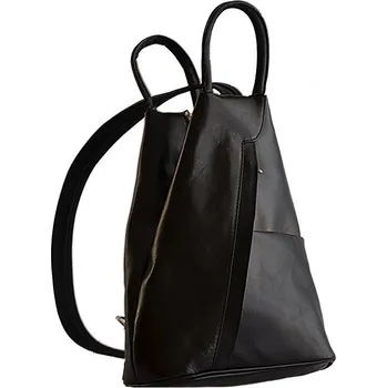 Městský batoh Dámský kožený batoh malý 880 černý