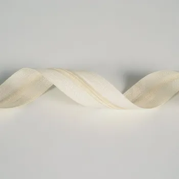 Zip TKY spirálový metráž #3 mm ecru bez jezdce