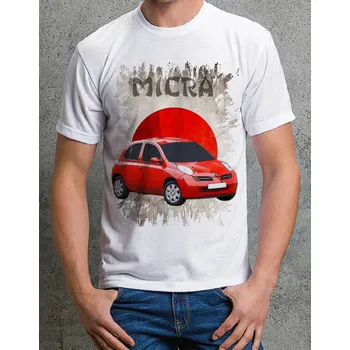 Pánské tričko tričko Nissan Micra II 164 (Trička s motivy aut)