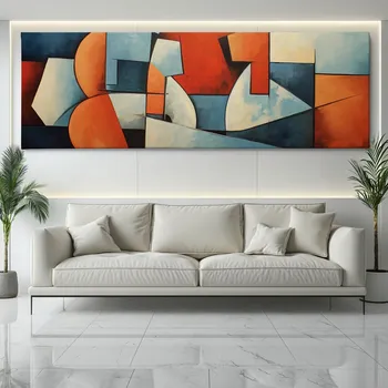 Obraz Obraz na plátně - Mluvky, Abstrakce FeelHappy.cz Velikost obrazu (šířka x výška): 60 x 20 cm