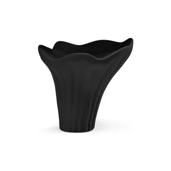 Soška Fungi Sculpture Black 12 cm