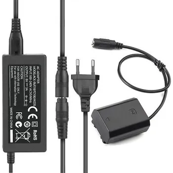 TopTechnology Napájecí zdroj SONY AC-FZ100 - neoriginální adaptér pro digitální fotoaparáty, nahrazuje baterie NP-FZ100