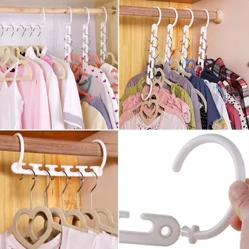 Věšák Zaparkorun Úsporný věšák na ramínka - 8 ks