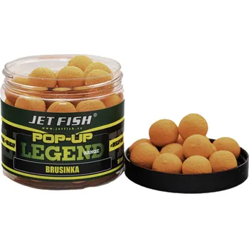 Boilies Jet Fish Legend Pop Up Brusinka - 40 g 12 mm