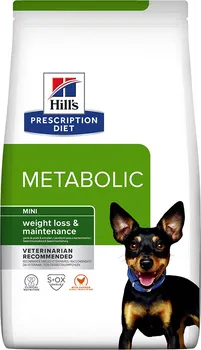 Krmivo pro psa Hill's Pet Nutrition Prescription Diet Canine Adult/Senior Mini Metabolic Chicken