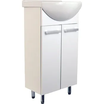 Koupelnový nábytek A-Interiéry Koupelnová skříňka s keramickým umyvadlem Leonidas 45