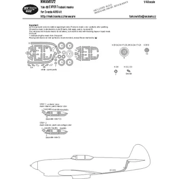 Plastikový model New Ware 1/48 Mask Yak-9D EXPERT (ZVE)