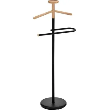 Věšák Nábytek PEGAS s.r.o. Věšák LUGO, Černá/Buk