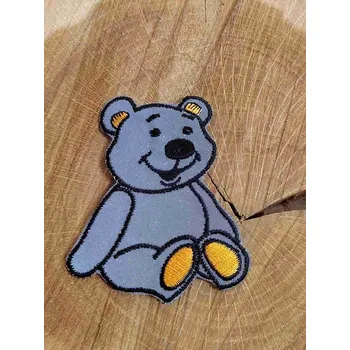 Textilní nažehlovací páska Nažehlovačka reflexní medvídek