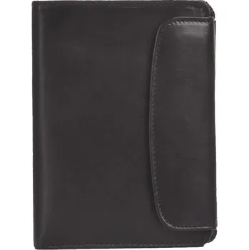 Peněženka dámská kožená peněženka P-702 černá