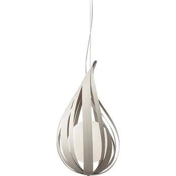 LZF Designové závěsné svítidlo ve tvaru kapky Raindrop Dekor: Šedý, Průměr a výška: ø 180 mm x 300 mm RDROP SP 29 Designové závěsné svítidlo ve tvaru kapky Raindrop