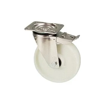 Pojezdové kolečko NNX 125/GXD Otočné polyamidové kolo s brzdou 7370054