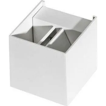 Nástěnné svítidlo Azzardo AZ0951 LETICIA nástěnné svítidlo 1x G9 40W bez zdroje 9,9cm hranaté IP20, bílé