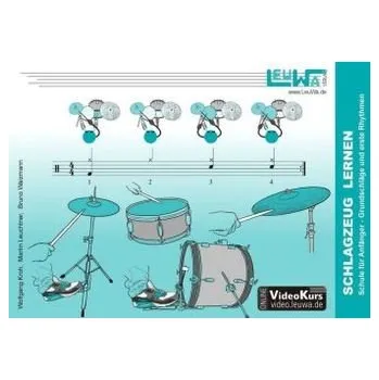 Schlagzeug lernen, Schule für Anfänger - Kroh, Wolfgang