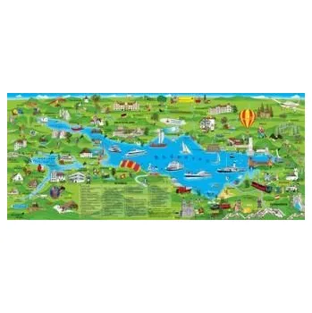 Bodensee Erlebnisposter, Planokarte