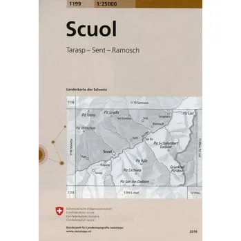 Swisstopo 1 : 25 000 Scuol