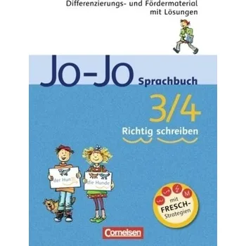 Učebnice 3./4. Schuljahr, Differenzierungs- und Fördermaterial mit Lösungen - Kreutel, Barbara