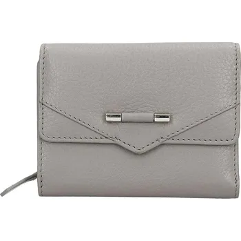 Dámská peněženka LAGEN kožená 51623 šedá GREY
