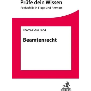 Beamtenrecht - Sauerland, Thomas