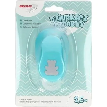 Set školních potřeb Dziurkacz ozdobny - Miś 2,5cm MIX