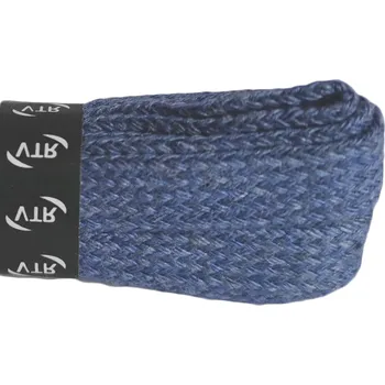 Tkaničky do bot DENIMOVÉ tkaničky ploché modré, délka 100 cm
