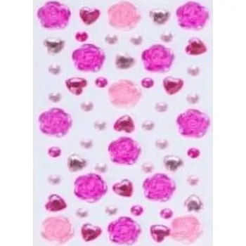 Set školních potřeb Dżety samoprzylepne różowe