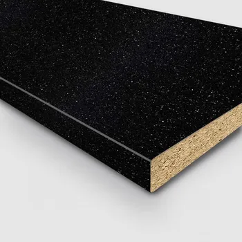 Nábytek Kronospan Andromeda černá matná pracovní deska (ABS hrana) / K218 GM 2050 x 635 mm