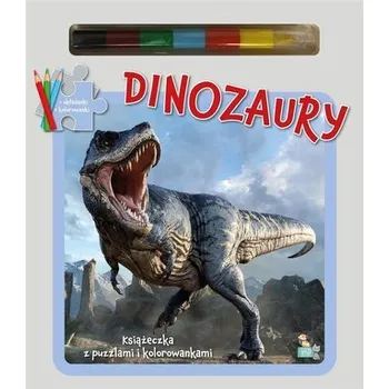 První čtění Książeczki z puzzlami Dinozauru - opracowanie zbiorowe