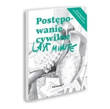 Last Minute postępowanie cywilne - październik 202 - Bogusław Gąszcz