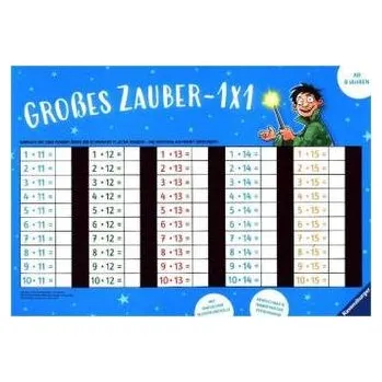 Literární biografie Großes Zauber-1x1 - Menzel, Michael [DE] (2018, Hrací karty, Ravensburger Buchverlag)