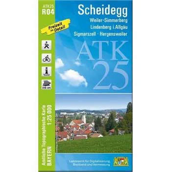 ATK25-R04 Scheidegg (Amtliche Topographische Karte 1:25000) - Landesamt für Denkmalpflege Hessen