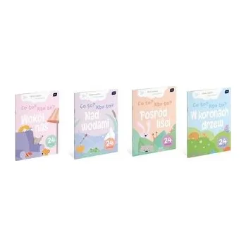 Set školních potřeb Kolorowanka A4/16K z naklejkami Co to? Kto to?