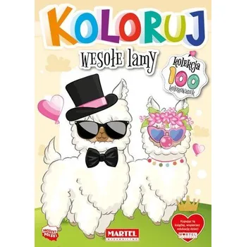 První čtění Koloruj - Wesołe lamy - praca zbiorowa