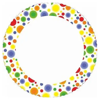 podložka d32cm, barevná, design, dort. CB53