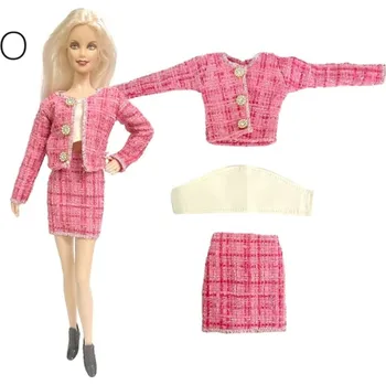 Módní oblečení pro Barbie - sada oblečení s doplňky Varianta: O