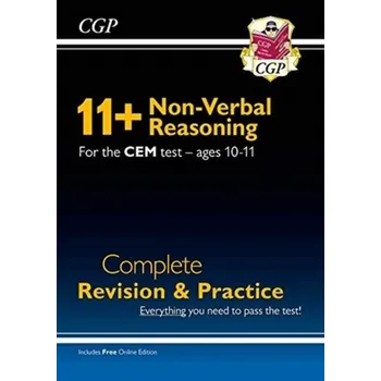 New 11+ CEM Non-Verbal Reasoning Complete Revision and Practice - Ages 10-11 (with Online Edition) - CGP Books