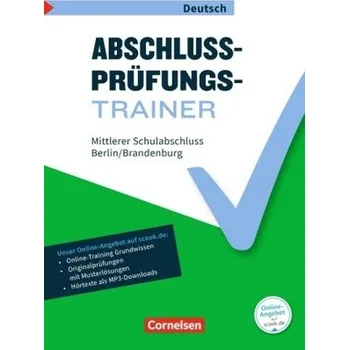 Cizojazyčná kniha Abschlussprüfungstrainer Deutsch - Berlin und Brandenburg 10. Schuljahr - Mittlerer Schulabschluss - Brand, Thomas